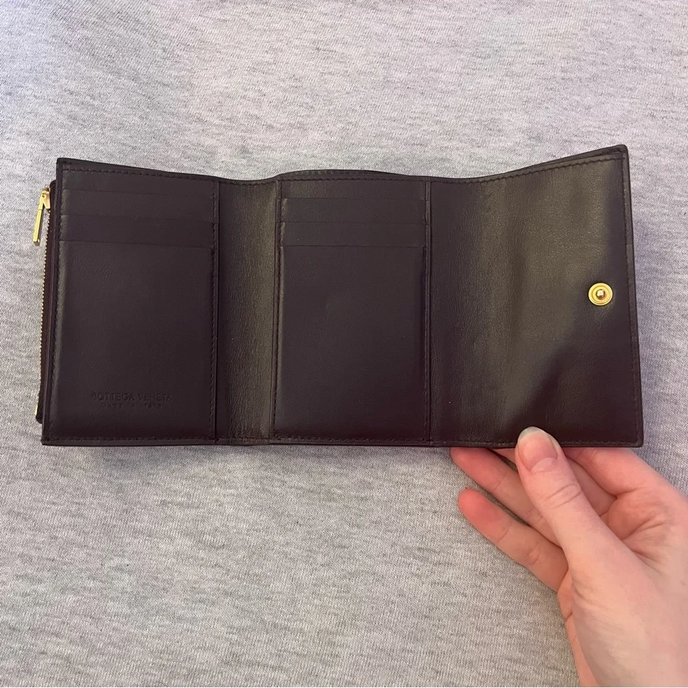 Bottega Veneta Cassette Tri-fold Wallet
